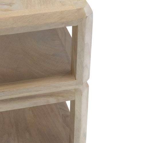 Giga Meubel Tv-meubel Eline - Mangohout - Naturel - 200x35x45cm - vtwonen shop