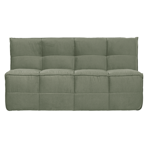 vtwonen Eetbankje Met Rugleuning 164cm Cluster - Velvet - Pistache Groen - 86x164x75