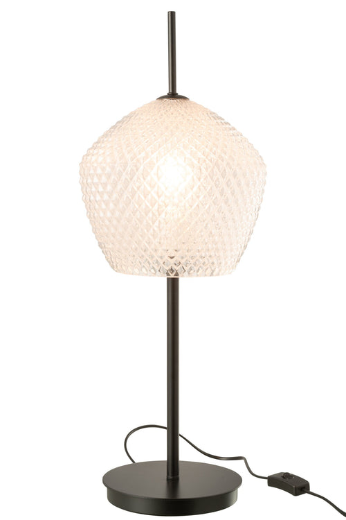 J-Line lamp - glas - wit