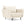 Cosmopolitan Design Fauteuil Vienna flueel, lichtgrijs - 94x97x95cm