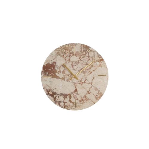 Light & Living klok Jenay - rood - Ø43cm