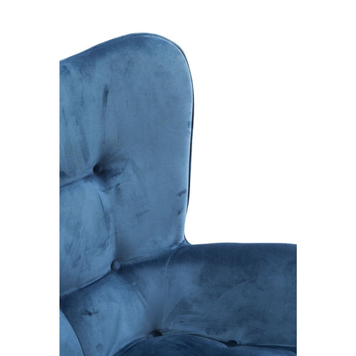 Kare Design Fauteuil Vicky fluweel olieblauw - vtwonen shop