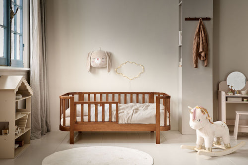 Petite Amélie Ovaal peuterbed Cocoon  - 70x140 cm - Premium Cocoa - vtwonen shop