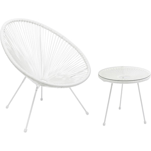 Kare Design Tuinmeubilair Acapulco Mono wit