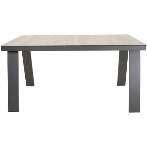 Lesli Living tuintafel Estoril - grijs - 150x90x75cm