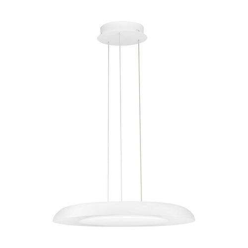 Nova Luce EPOS Dome hanglamp voor plafond, zandwit, Triac dimbare LED, 38W 2100lm, 2700-3000-4000K kleurtemperatuur.