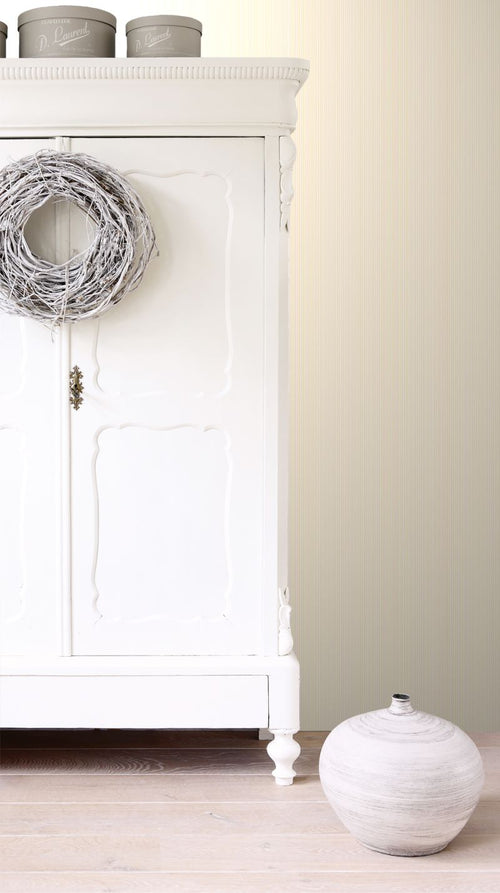 ESTAhome behang strepen crème beige - 53 cm x 10,05 m - 115604