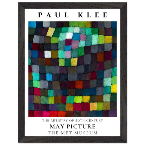 Artfulprints Poster met Lijst Paul Klee - May picture   - 30x40 cm - Meerkleurig