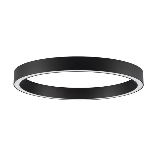 Nova Luce STING Geïntegreerde LED-plafondlamp, halfverzonken, zandkleurig zwart, Triac dimbaar, 50W, 2968lm, 3000K