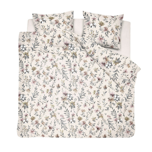 Cinderella - Dekbedovertrek Botanica Flanel - 260x220 cm - Beige