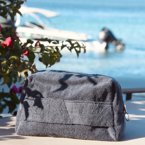 WAY strand zakje - 21 x 14 x 8 cm - Charcoal