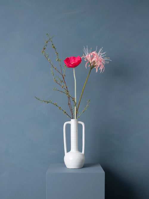 Madame Fleurie Maxime Petits – Luxe Zijden bloemen Mini Boeket – Elegante Set voor Interieurdecoratie - 12cm x 28cm