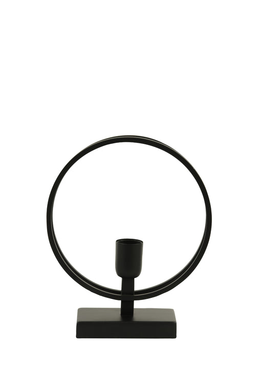 Light & Living tafellamp RUDRA - 25x10x30cm - zwart