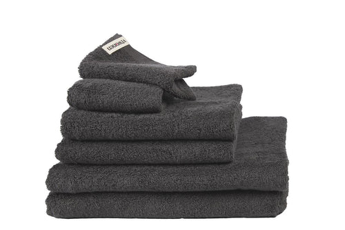 vtwonen handdoek Soft Embrace - 50x100 cm - antraciet - vtwonen shop