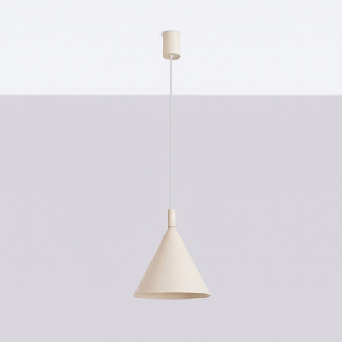 Sollux Lighting Hanglamp NOX 25 beige - 24,5x24,5x140cm