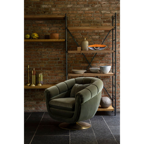 Dutchbone Member Loungestoel Groen - vtwonen shop