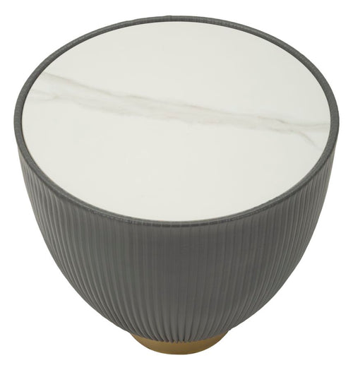 Mauro Ferretti koffietafel - Ø 46x45 cm - grijs