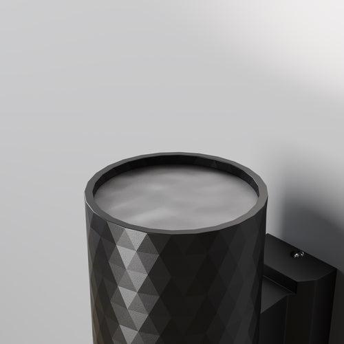 Maytoni Outdoor - Wandlamp Bowery - Zwart - Ø6,5 - vtwonen shop