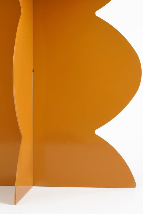 Mica Decorations Rafi Bijzettafel - H40 x Ø45 cm - IJzer - Bruin - vtwonen shop