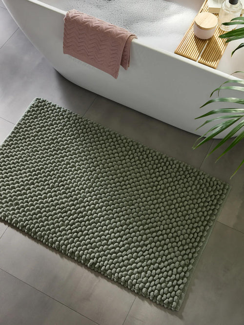 benuta badmat Lynn - groen - 60x100 cm