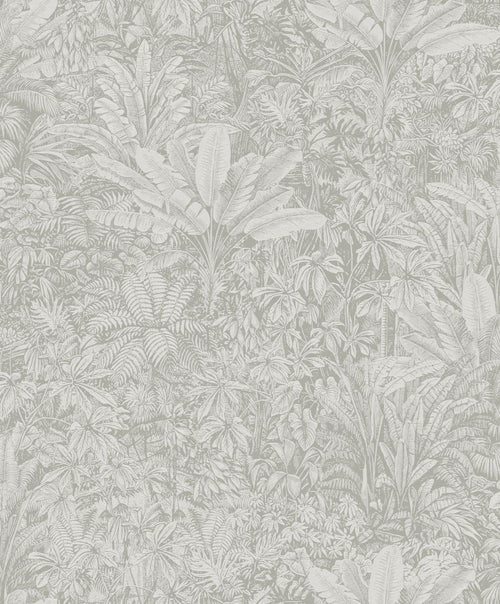 Masureel behang jungle-motief grijs - 53 cm x 10.05 m - 630085 - vtwonen shop
