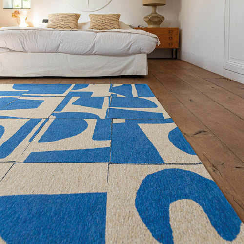 Louis De Poortere vloerkleed Campanula - blauw - 170x240cm - vtwonen shop