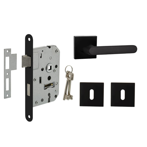 MooideurBeslag Linee deurklink geveerd - sleutelopening - binnenwerk - vtwonen shop