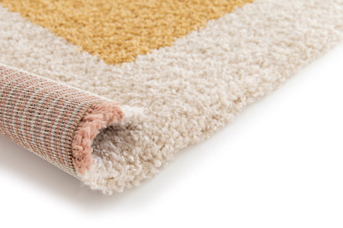 AFK Living vloerkleed Doodling - zeer zacht - geel - 200 x 290 cm - vtwonen shop