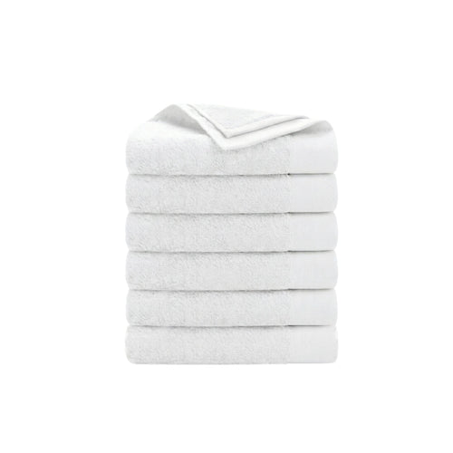 Ten Cate handdoeken 50x100 cm - wit - 6pack
