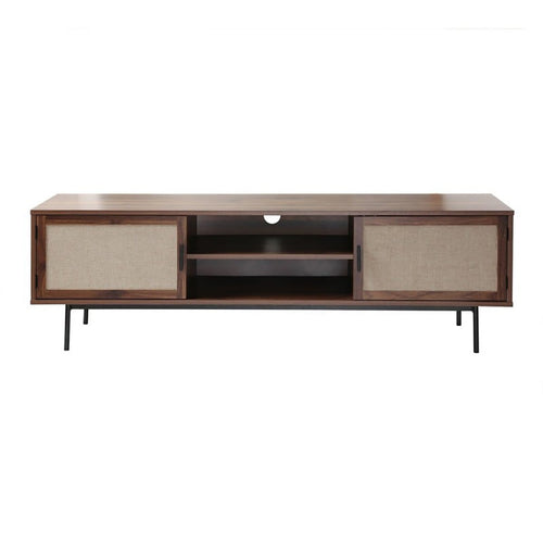 Calicosy - JETSON TV-meubel - Donker hout - 39,5x140x45 cm