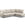 Cosmopolitan Design rechter hoekbank Vienna 6-zits, structurele stof, lichtgrijs - 185x275x95cm