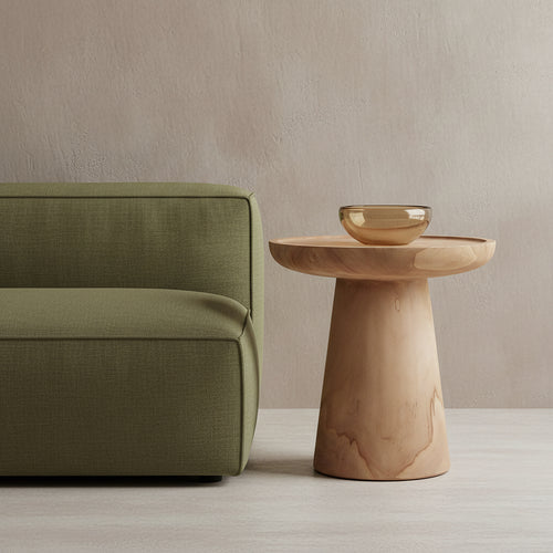 Raw Materials teak bijzettafel Ray - 40x40x40 cm
