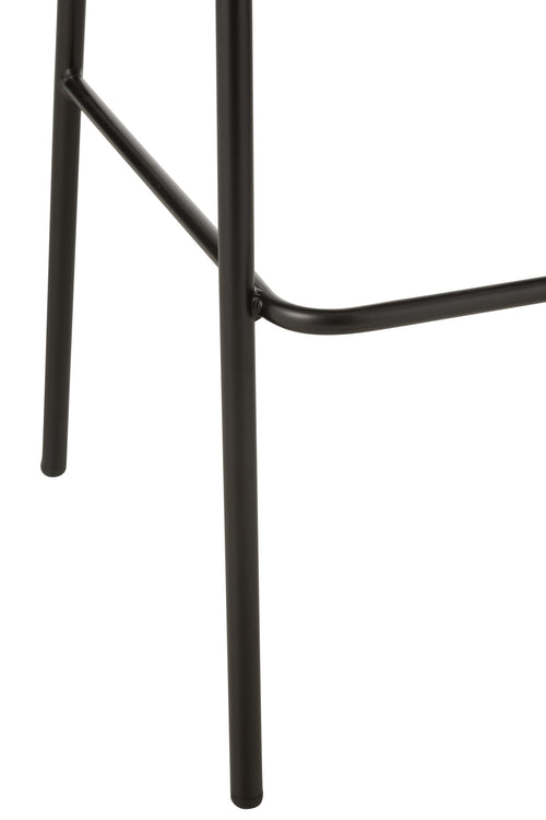 J-Line barstoel Lone - multiplex/metaal - naturel/beige