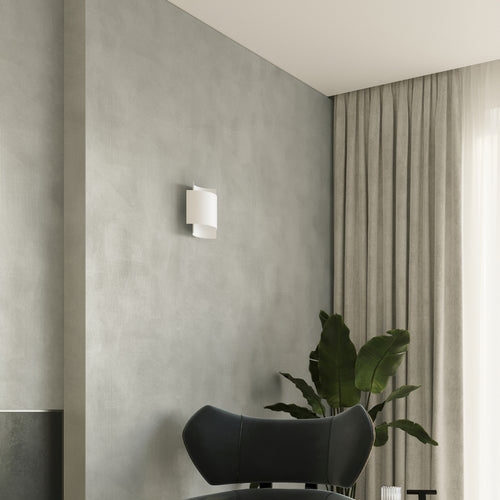 Sollux Lighting Wandlamp IMPACT wit - 22x11x23cm