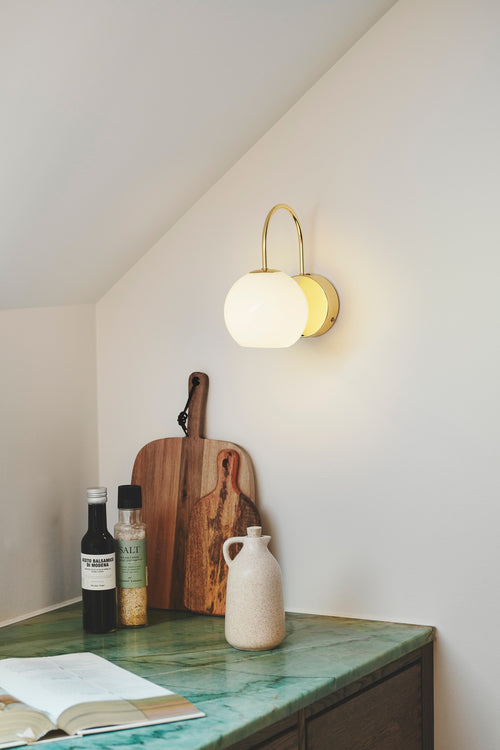 Nordlux Franca | Wandlamp | E14 Fitting | Messing