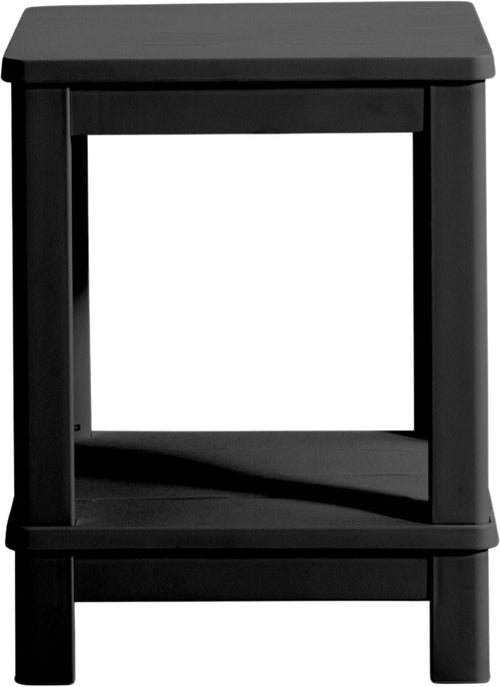 Keter Troy Deluxe Bijzettafel - 40.5x40.5x2cm - Grafiet
