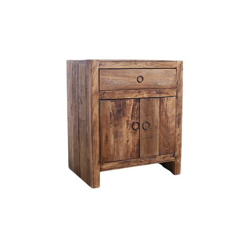 Raw Materials Farmwood houten nachtkastje – 50x38x60 cm