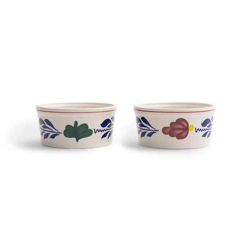 Royal Boch ramekins Boerenbont - set van 2 - 9,5cm - keramiek