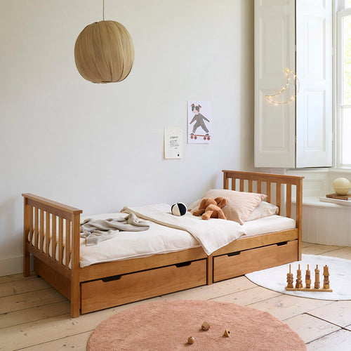 Petite Amélie Kinderbed - MILO - 90x200 cm - Grenen - bruin