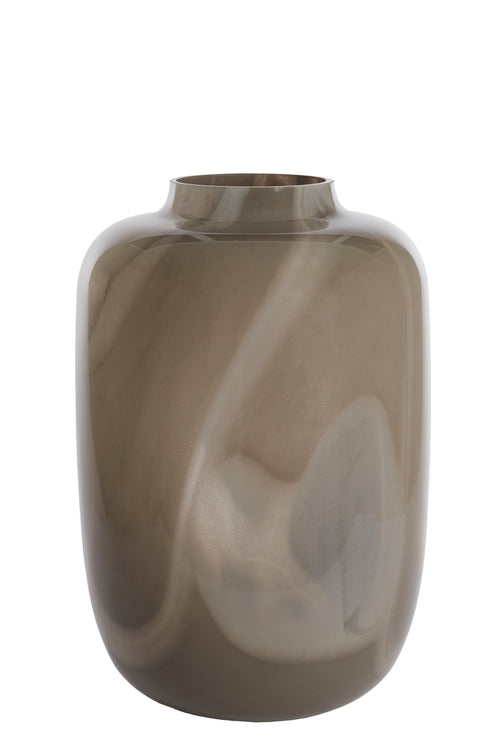 Light & Living vaas KOBALA - Ø34x50cm - grijs - vtwonen shop