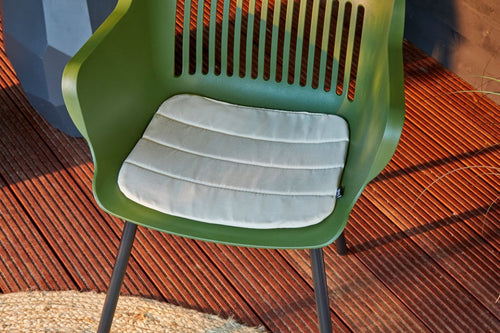 Hartman Tuinstoel Jill Rondo - Groen Kunststof - Set Van 2 - vtwonen shop