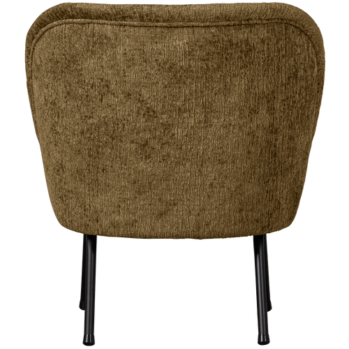 BePureHome fauteuil Vogue - Structure Velvet - Brass - 69x57x70 - vtwonen shop