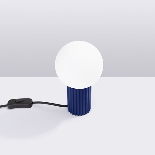 Sollux Lighting Tafellamp HALO ultramarijn - 12x12x19cm