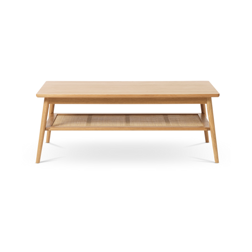 Olivine Boas houten salontafel naturel - 120 x 60 cm - vtwonen shop