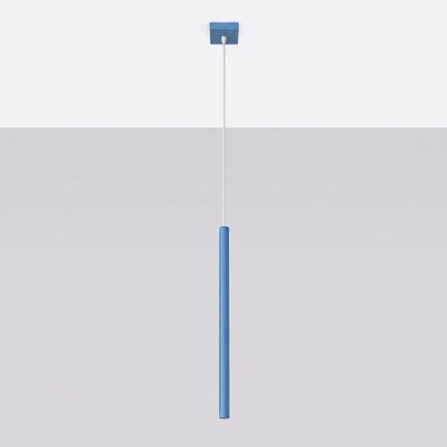 Sollux Lighting Hanglamp PASTELO 1 azuur - 8x8x120cm
