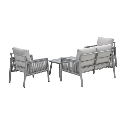 Garden Impressions Loungeset Kreta 4-delig - taupe