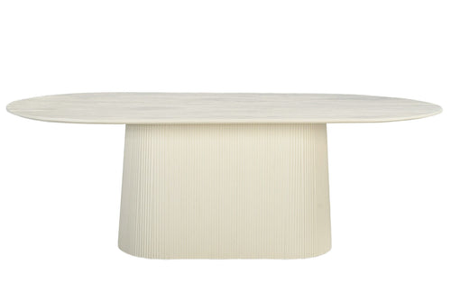 Livingfurn eetkamertafel Patrice - 230cm - beige