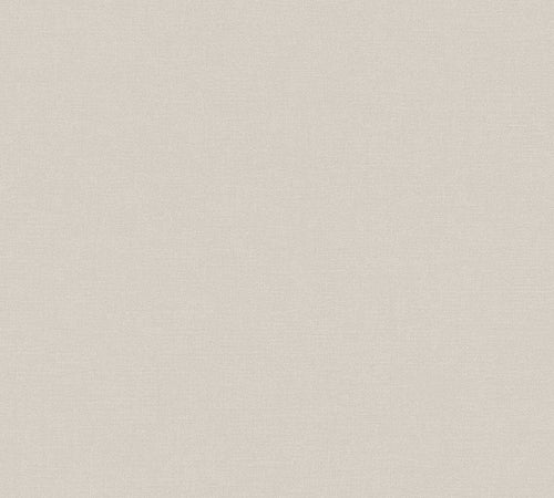 Livingwalls behang effen vergrijsd beige en lichtgrijs - 53 cm x 10.05 m - AS-392669