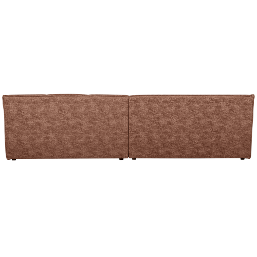 WOOOD 4-zits bank Timor - Polyester - Brick Melange - 81x297x92 - vtwonen shop