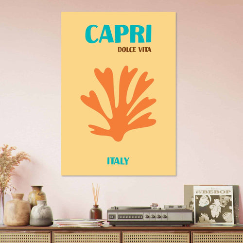 Artfulprints  Italië - Capri   poster 30x40 cm - vtwonen shop